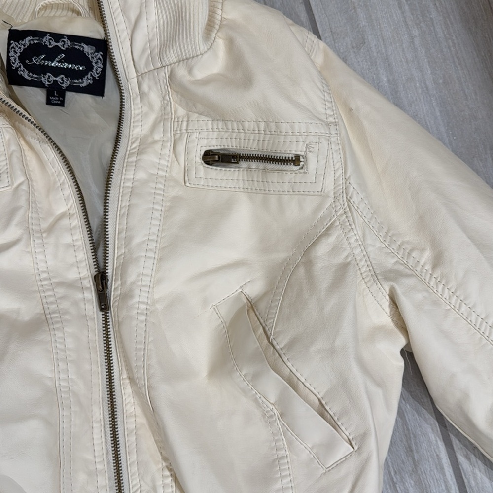 Leather Looking Jacket - image 2